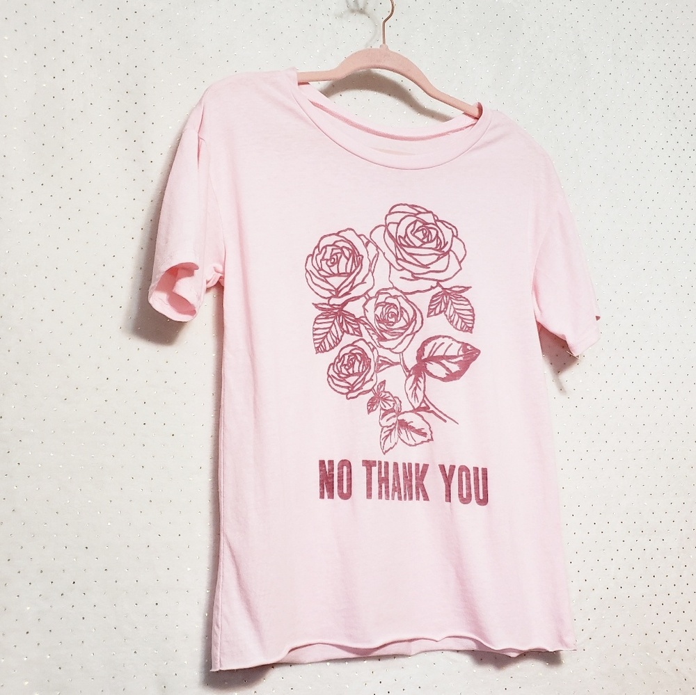 Blush Pink Graphic Tee *NWT* Fifth Sun*